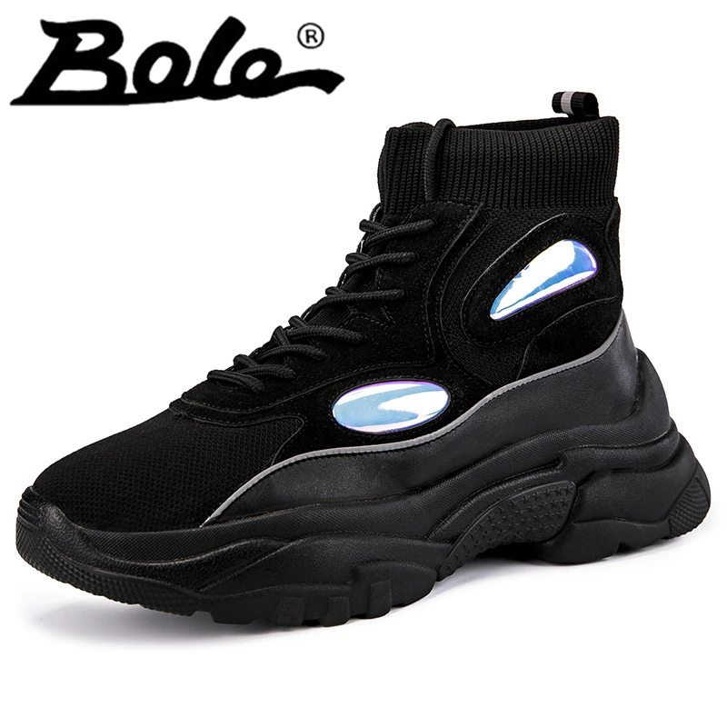 

Trending Style Youth Couple Casual Socks Shoes Mesh Thick Sole Shoes for Unisex Walking Hard-wearing Shoes for Men Black White
