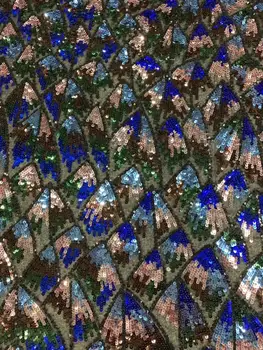 

Nigerian french net Lace Cyndi-7.3701 Embroidered Cord Lace Fabric with full beads for bridal dress