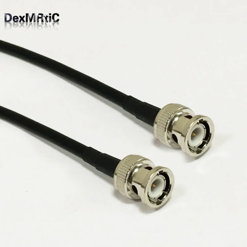 3/' BNC female to SMA female plug Pigtail Jumper cable RG-58