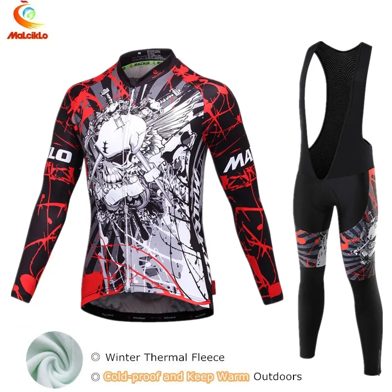 Cycling Jersey 2018 Pro Team Winter Set Bike Outdoor Clothing Thermal Fleece Roupa De Ciclismo Invierno Hombre | Спорт и развлечения