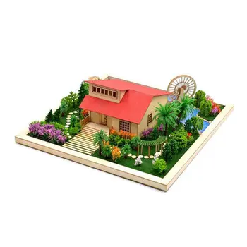 

DIY summerhouse model villamaking assembly house resort cottage