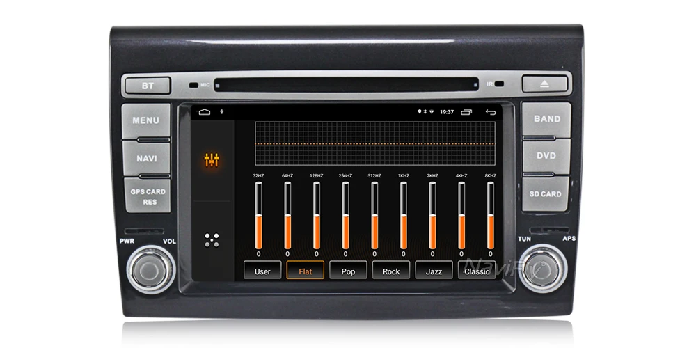 Sale Android 9.1 2+32G Car dvd multimedia player For Fiat Bravo 2007 2008 2009 2010 2011 2012 Car radio FM WIFI RDS BT GPS Navigation 16