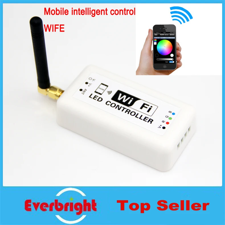 2017 Wi Fi RGB светодиодный контроллер для Iphone Ipad IOS/Android мобильный телефон