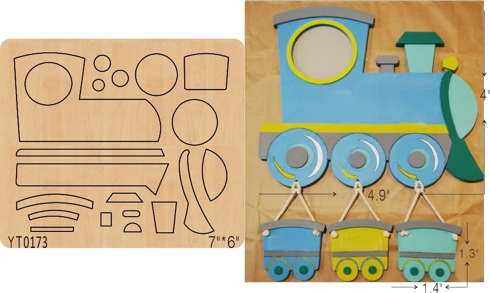 

Puddle Jumper DIY wooden die/ Scrapbook mold/cutting tool die /YT0173