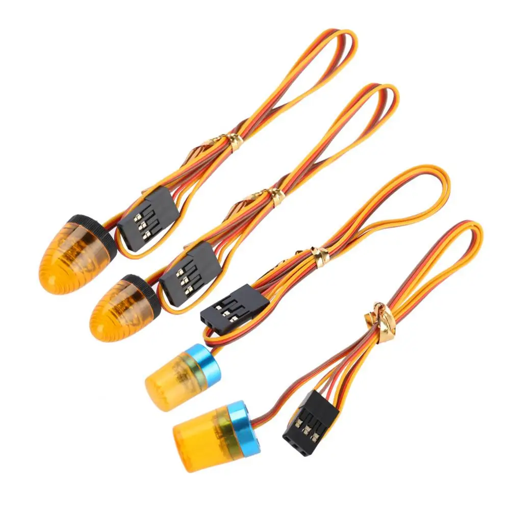 RC LED Lamp Lights 12 * 15mm/8 * 10mm RC Car Accessories For Remote