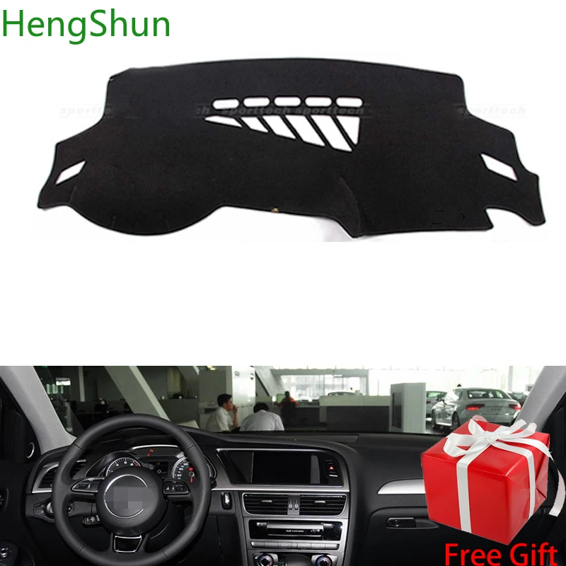 Для AUDI A4 A4L 2009 2010 2011 2012-2016 автомобильный Стайлинг Даш коврик наклейка на приборную