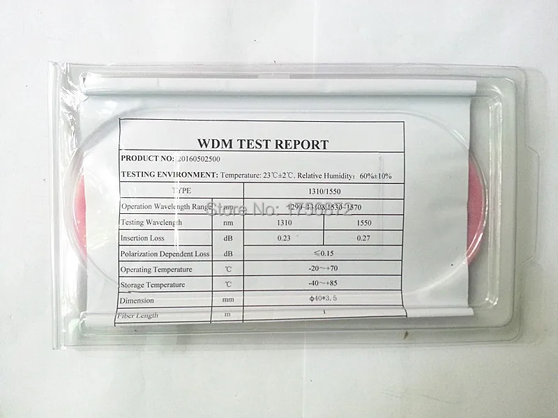 Заводские прямые поставки 1X2 одномодовый уплотнитель каналов WDM 1x2 1310/1550nm FBT WDM SC/APC стальная УПАКОВКА ТРУБ