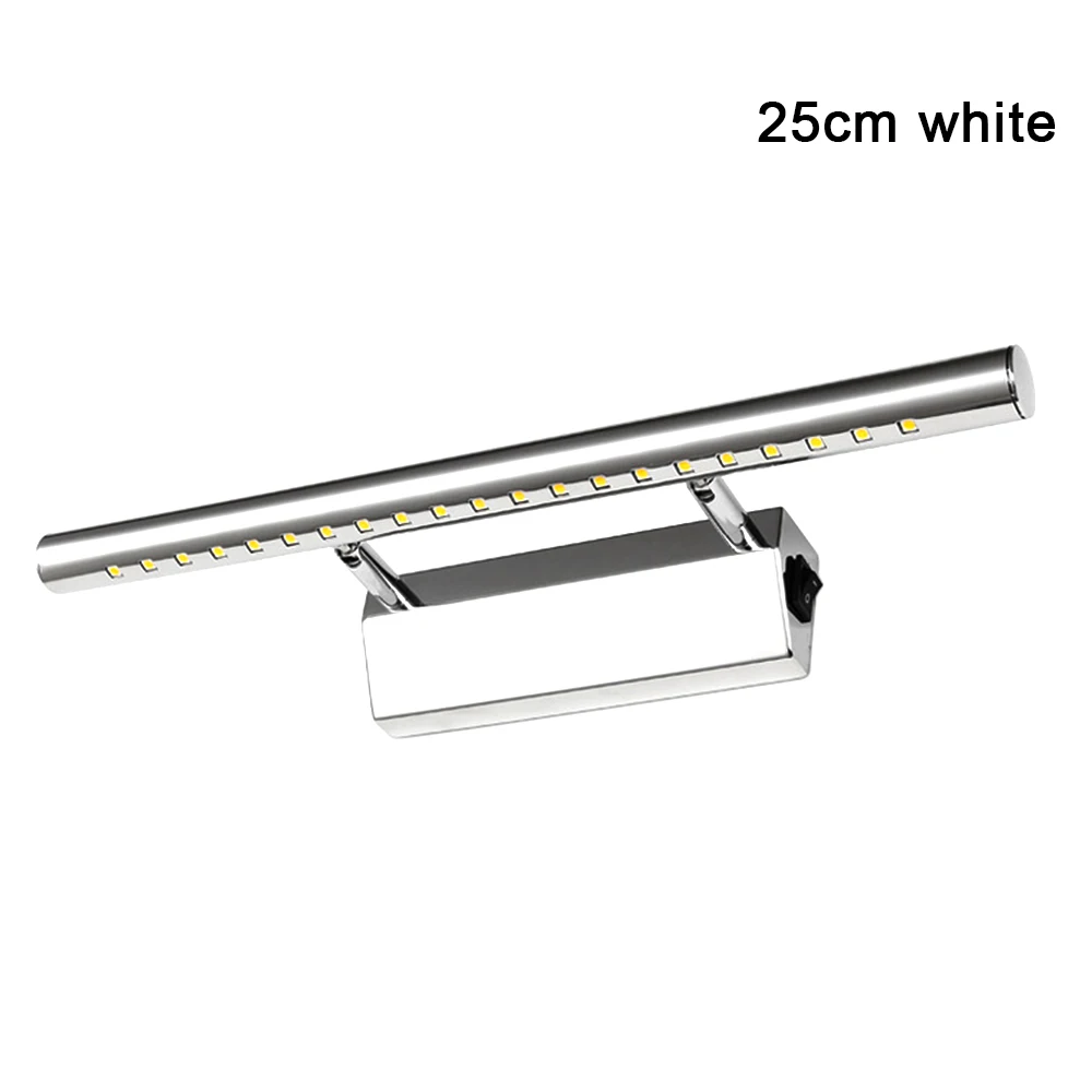 

LED Wall Light Mirror Headlights Stainless Steel Bathroom Warm White / White Washroom Wall Lamp Accessories Mirror Cabinet Lamp