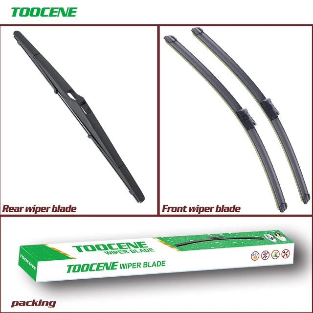 Front And Rear Windshield Wiper Blade For Ford Focus 3 Estate 2010 Front And Rear Windshield Wiper Blade For Ford Focus 3 Estate 2010 2016 Auto Car Accessories 28 12j