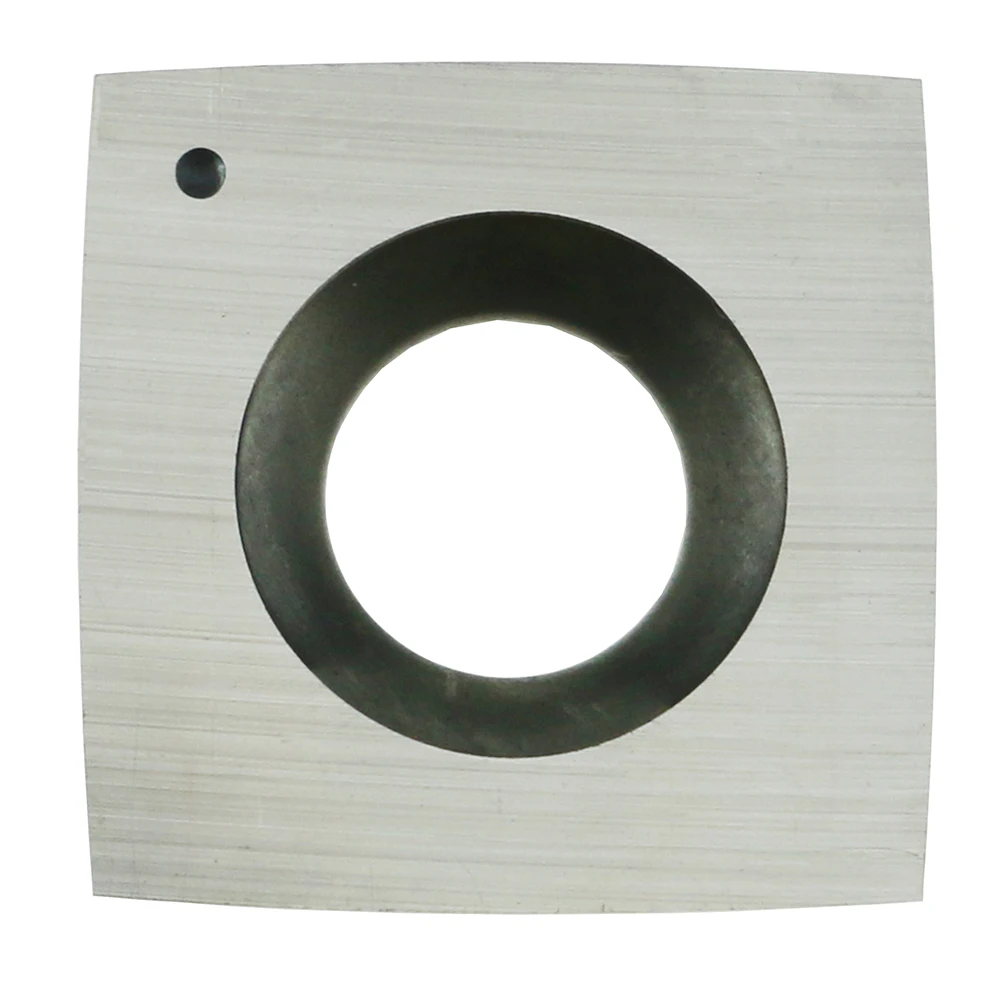 

1pc 2" Face Radius Carbide Insert 4-Edge Square Blades CNC Lathe Round Edge Turning Cutter for Woodworking 15x15x2.5mm-R50