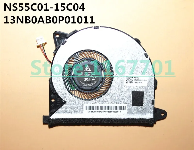 New Original laptop/notebook CPU GPU Cooling Fan For Asus zenbook UX305 UX305LA UX305UA 13NB0AB0P01011 NS55C01-15G04 DC28000H7DS |