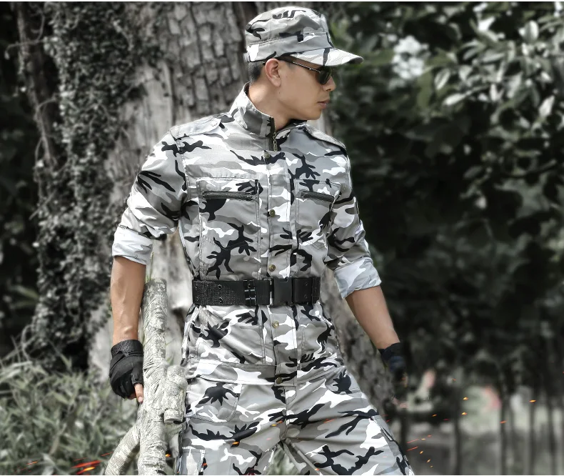 Тактическая охотничья одежда CS камуфляжные военные боевые куртки+ штаны армейские тренировочные Панталоны коммандосы костюмы снаряжение для мужчин Охотник