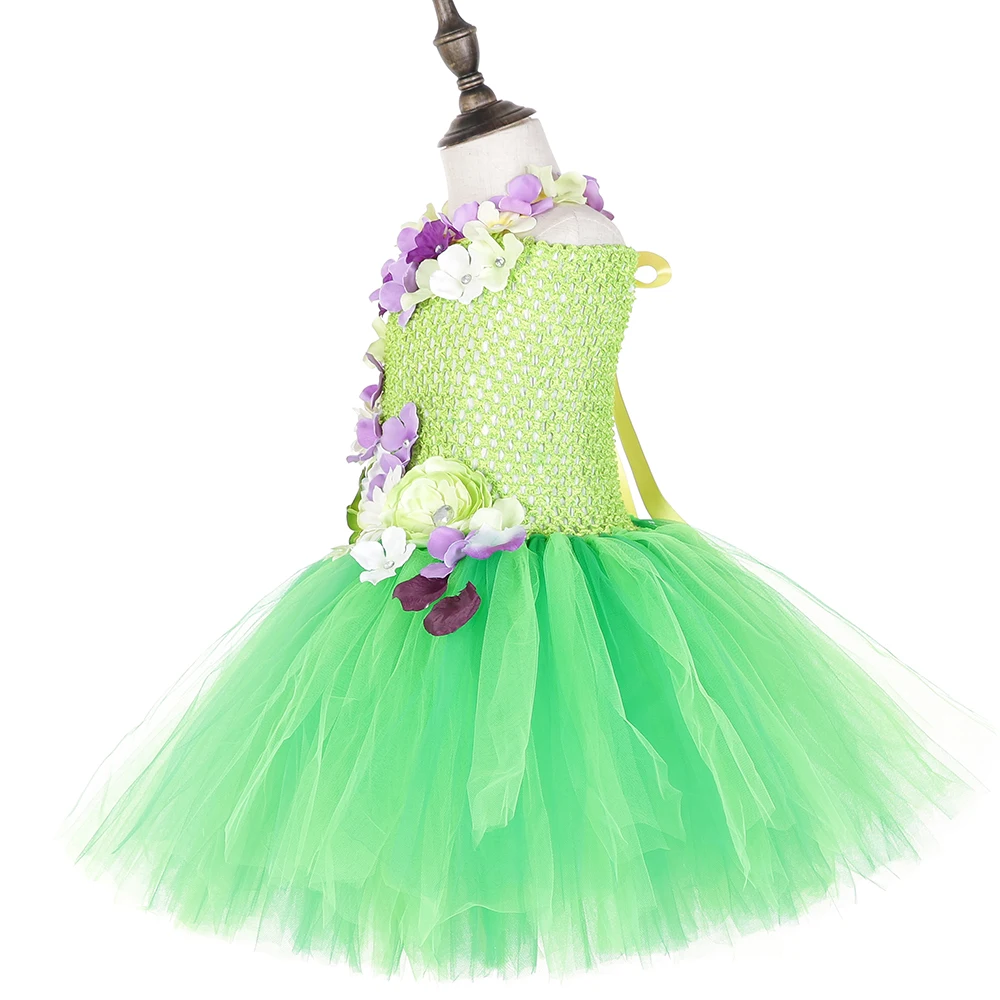 Tinkerbell/платье-пачка для девочек с крыльями и палочками; красивые праздничные платья для девочек с сказочными цветами; Детский костюм для выступлений