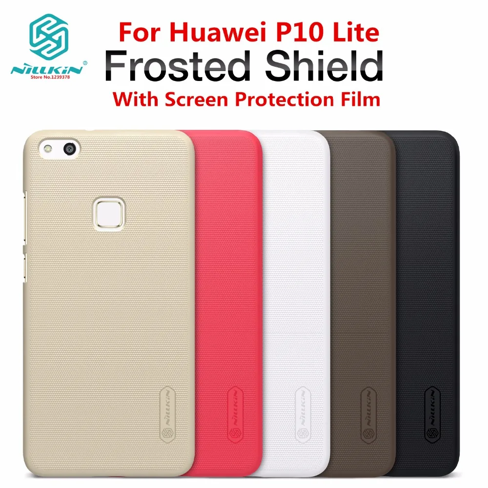 bilder für Huawei p10 lite case original nillkin mattschirm harte rückseitige abdeckung für huawei p10 lite mit bildschirm schutz + einzelhandel paket bilder für Huawei p10 lite case original nillkin mattschirm harte rückseitige abdeckung für huawei p10 lite mit bildschirm schutz + einzelhandel paket