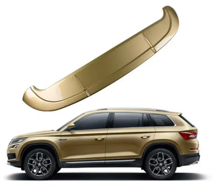 ABS краска заднего крыла багажника спойлер для SKODA KODIAQ по EMS - Цвет: Quicksand golden