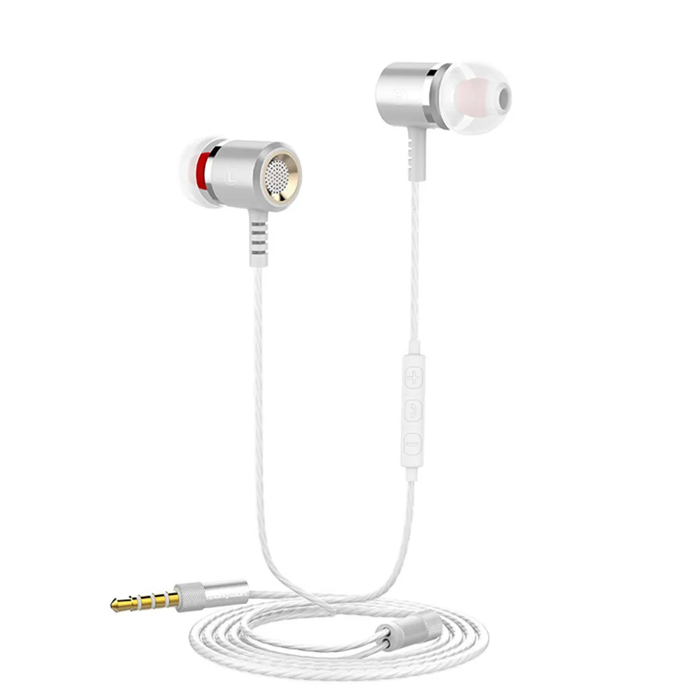 Оригинальные Langsdom M400 проводные наушники fone de ouvido In ear HiFi стерео с микрофоном 3 5 мм