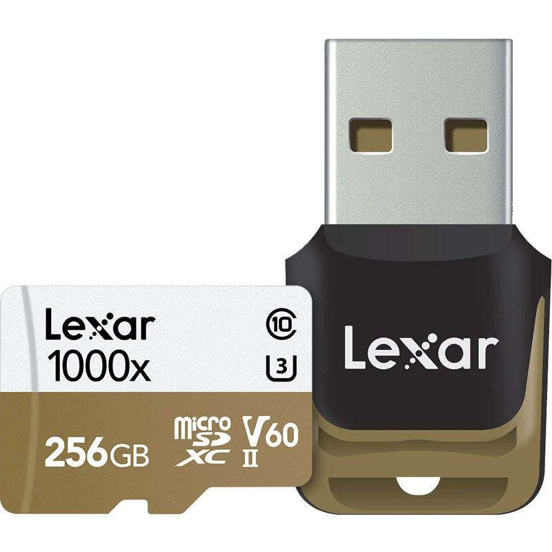 Lexar Professional 150 МБ/с./с 1000x micro SD SDHC SDXC 32 Гб 64 Гб 128 ГБ 256 Гб карта памяти UHS-II для дрона Gopro Hero спортивная видеокамера