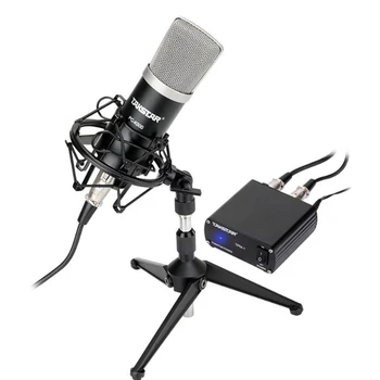 

TAKSTAR PC-K500 Studio Condenser Microphone Side-address Microphone Cardioid Polar Pattern Computer Mic With Phantom Power