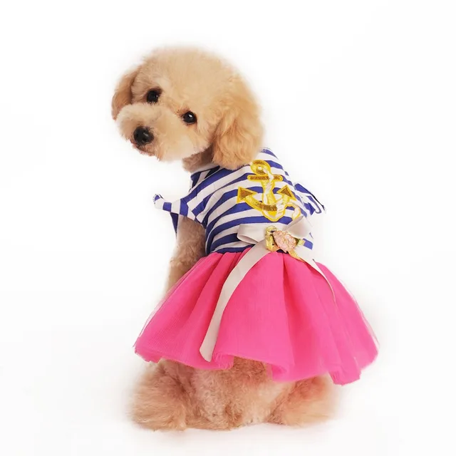 SALE cheap cute girl dog dress puppy pug clothes costume doggie dresses