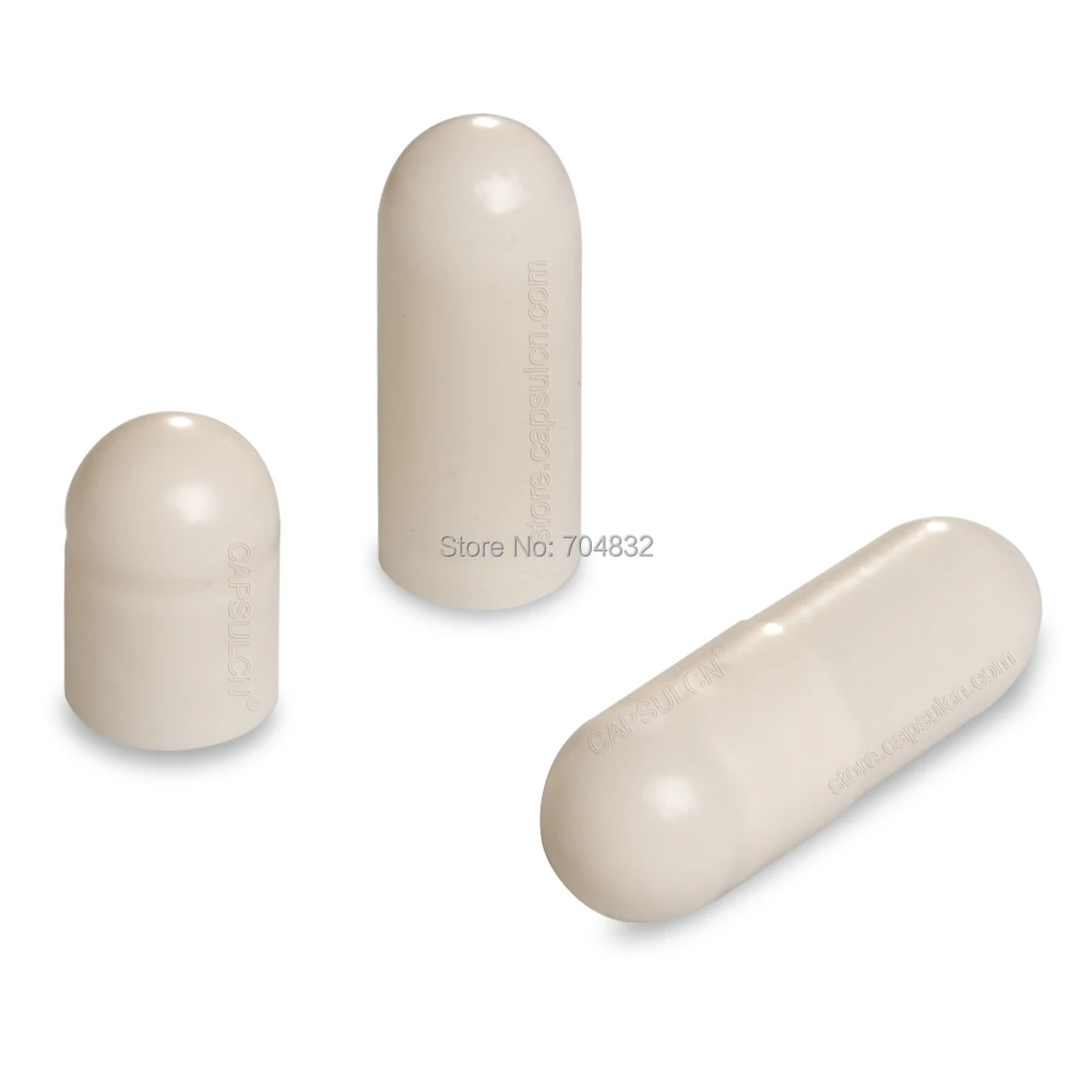 

5000 pcs /Carton White Size 00 empty Separated Vegetable capsules for capsule filler machines