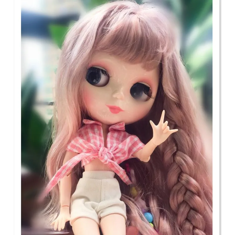 1/6 BJD аксессуары для кукол топ+ короткие штаны для Blythe Одежда для куклы, Мода BJD Одежда для куклы, подарки