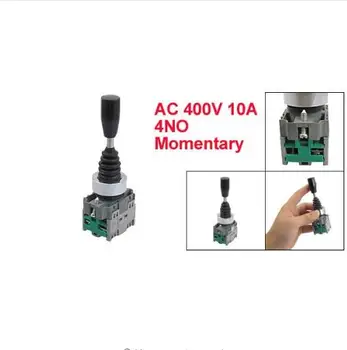 

HKL-D22 AC 400V 10A 2NO Momentary 22mm Fixing Thread 2 Way Joystick Switch