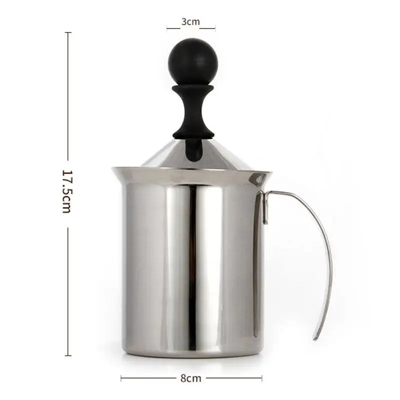 Кофеварка из нержавеющей стали с двойной сеткой 400 мл|coffee maker machine|coffee machinedouble coffee