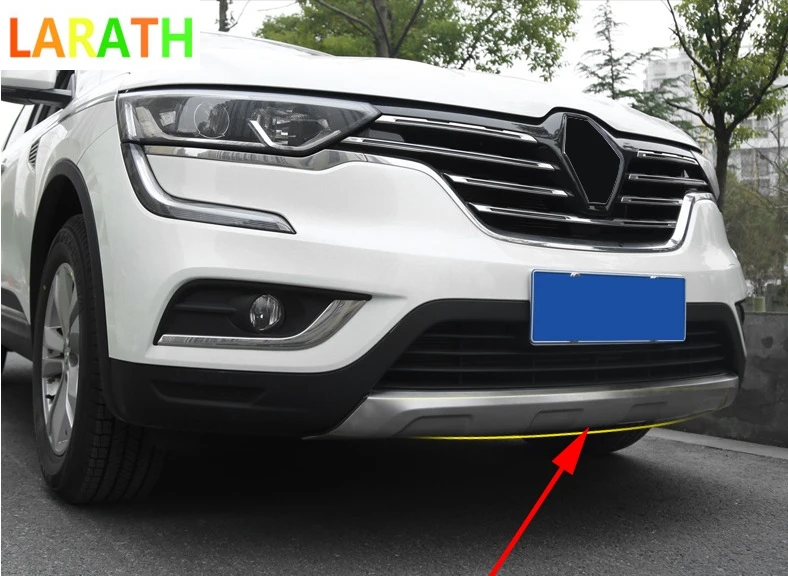 Передние бамперы из нержавеющей стали для Renault Koleos 2017 2018 противоскользящий