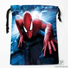 Пользовательские печати the_amazingspiderDrawstring хозяйственные сумки дорожный мешочек для хранения плавать Пешие прогулки игрушка сумка унисекс мульти Size18-12-31-31