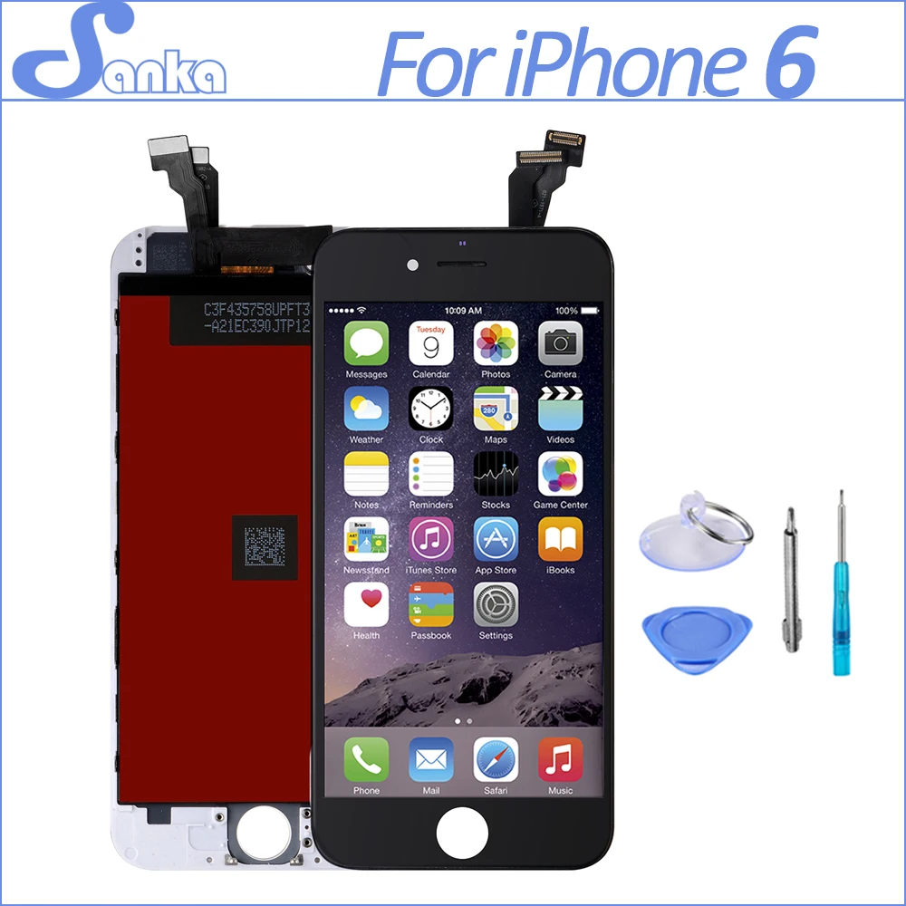 SANKA для iPhone 6 plus 6s сенсорный дисплей ЖК экрана дигитайзер комплект замены Запчасти