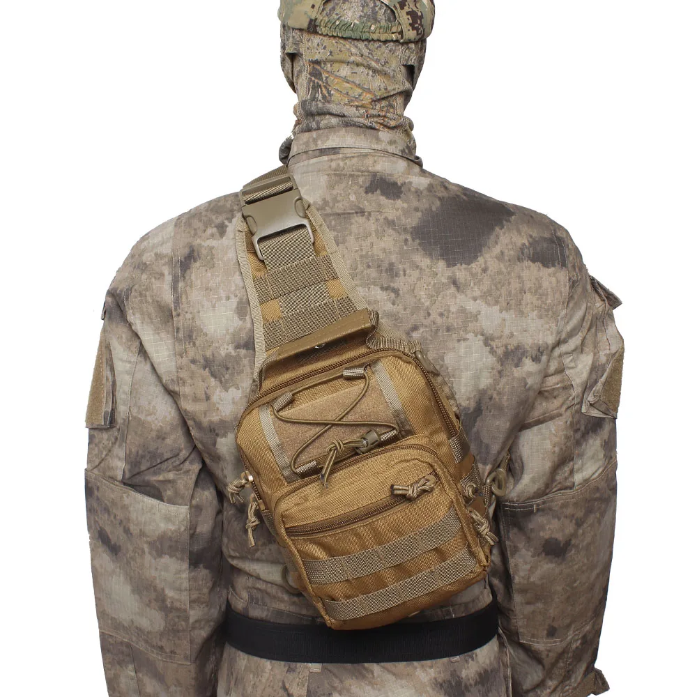 AIRSOFTPEAK Tactical bag Molle Fishing Hiking Hunting Bags Sports Bag Chest body Sling Single Shoulder Tactical Backpack AIRSOFTPEAK Tactical bag Molle Fishing Hiking Hunting Bags Sports Bag Chest body Sling Single Shoulder Tactical Backpack
