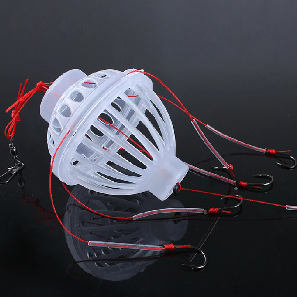 

6 Sizes Tackle Sea Fishing Box Hook Monsters with Six Strong Fishing Hooks