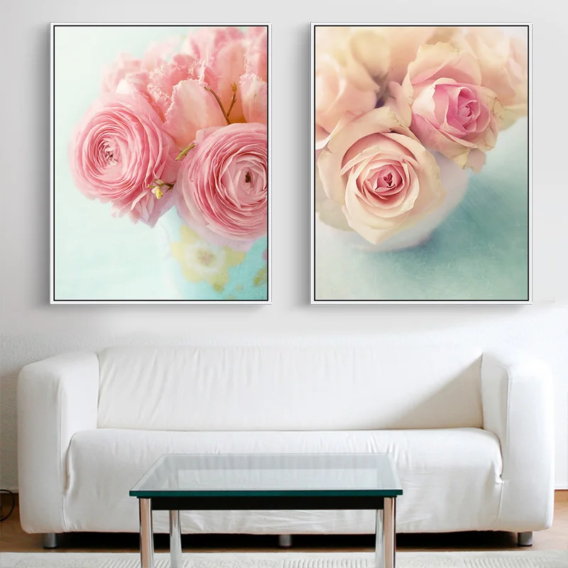 Pinky-Rose-Canvas-Oil-Painting-Modern-Canvas-Art-Poster-Valentine-s-Day-Gift-Prints-Lover-Present (2)