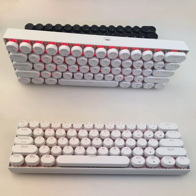 Landas Luxury Mechanical Keyboard For Xiaomi Backlight for Desktop computer Round Keypad Wired Keyboard for Laptop Tablets Mini Landas Luxury Mechanical Keyboard For Xiaomi Backlight for Desktop computer Round Keypad Wired Keyboard for Laptop Tablets Mini