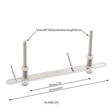 1 Set Stainless Steel Water Cooling Waterblock Buckles Screw M4*50 For Intel CPU/AMD CPU/VGA GPU/ Southbridge-PC Friend