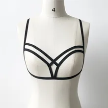 Сексуальные топы, женские бюстгалтер на бретельках, сексуальные черные топы, урожай, женские Соблазнительные ремни, эластичный тесный с ремешками, интимные аксессуары 30