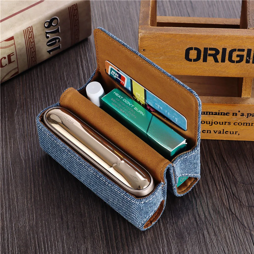 Кожаный чехол JINXINGCHENG для Iqos 3 0 книжка кошелек Магнитный защитные аксессуары 5