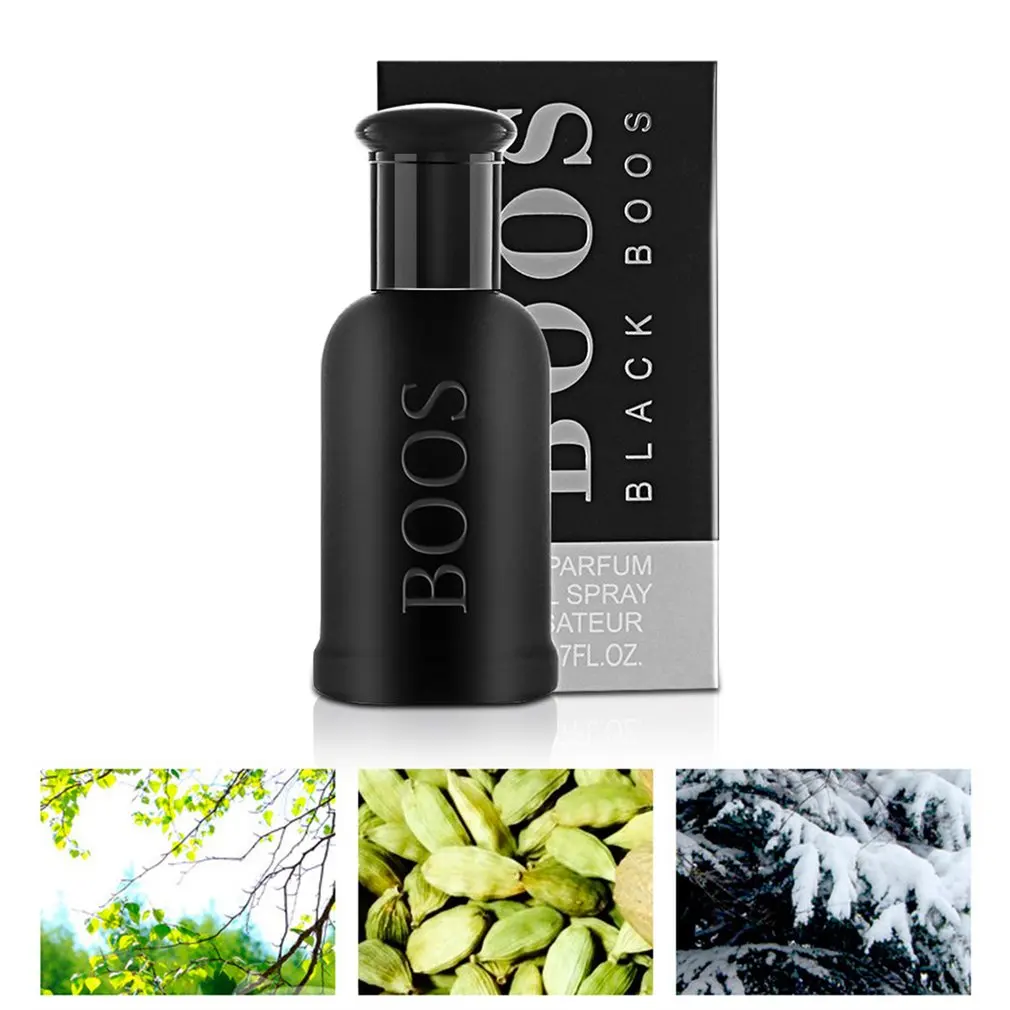 50 ML المحمولة الطبيعي النفط الرجال عطر البخاخة طويلة الأمد منعش زجاجة زيت زهرة العطر