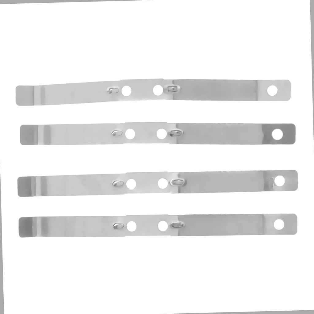 4 Pieces Metal Leaf Spring Suspension for WPL B14 B24 C14 C24 Off-road Truck