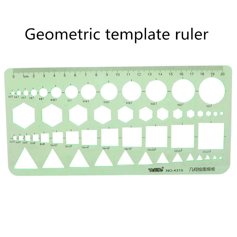 1 шт. в форме пластиковой линейки шаблон для рисования Овальный геометрический шаблон кривой узор Линейка Канцелярские товары офисные принадлежности