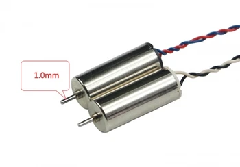 

1 Pairs KINGKONG LDARC 8520 15600KV Brush Motor CW+CCW For TINY8X FPV Racer Helicopter Drone Quadcopter RC Racer Spare Parts