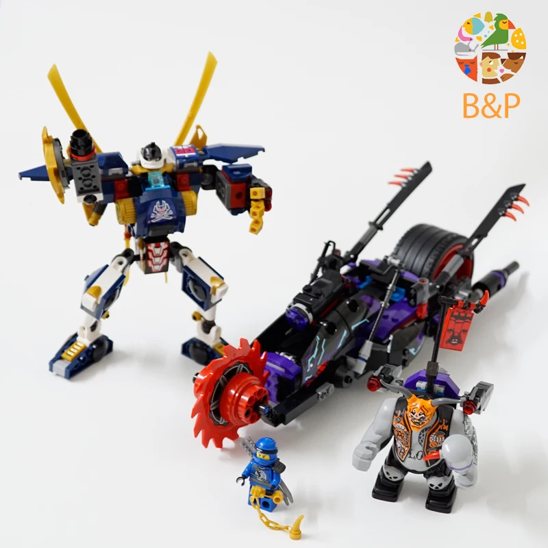 

New 06077 663pcs legoing Ninjago Series The Killow vs. Samurai X Building Block Toys For Children Gift compatible 70642