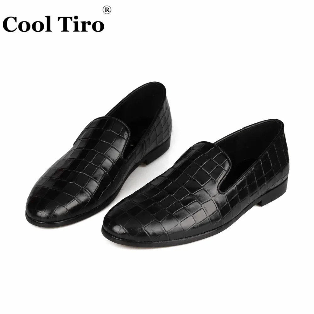 Crocodile pattern LOAFERS (7)