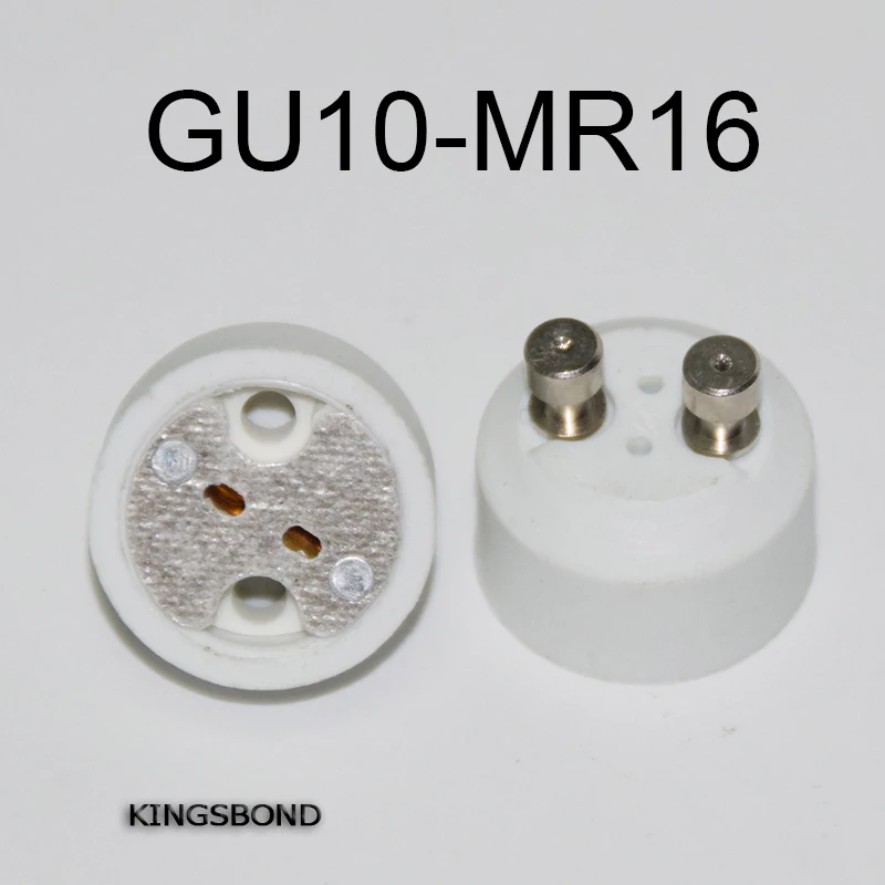 

Freeshipping 10pcs led lamp base MR16 socket GU10 to MR16 adapter converter holder for led light bulb