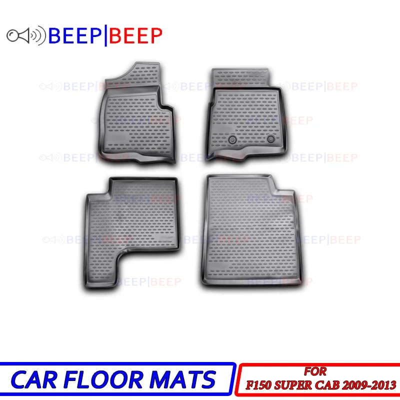 Us 31 17 9 Off For Ford F 150 Super Cab 2009 2013 Car Floor Mats Carpets Auto Floor Mat Dust Proof Water Proof Car Styling Interior Decoration In