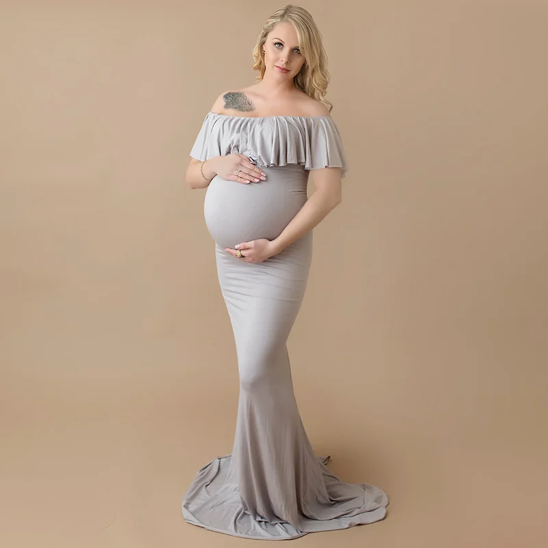 SMDPPWDBB платья для беременных реквизит для фотосъемки сексуальное элегантное платье макси необычная фотосессия для беременных женщин длинное платье