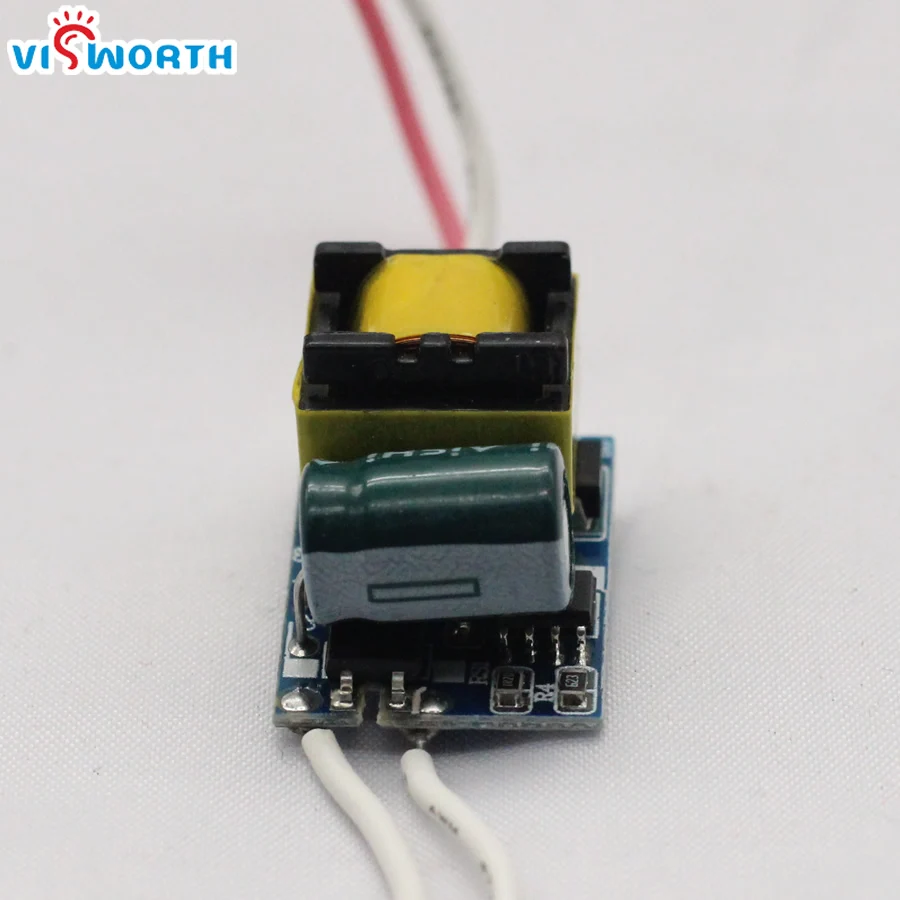 Светодиодный драйвер VisWorth (10 шт./лот) 5*1 Вт внешний источник питания для