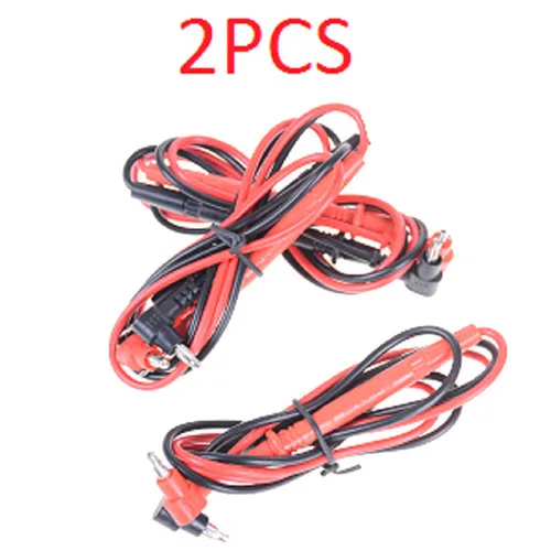 2 Pair Universal Probe Test Leads Pin for Digital Multimeter Needle Tip Meter Multi Meter Tester Lead Probe Wire Pen Cable 20A