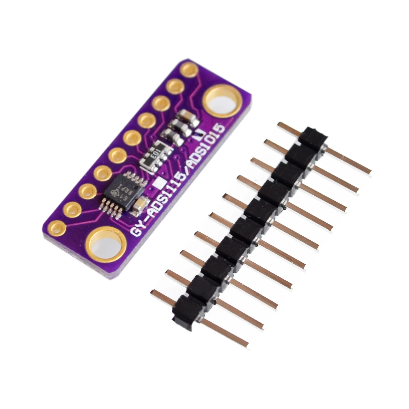 

ADS1015 12 bit precision -to-digital converter ADC module development board