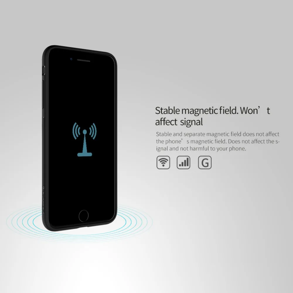 Чехол Nillkin Magic для iphone 8 Nilkin Qi, беспроводное зарядное устройство, чехол-приемник, чехол, зарядное устройство, передатчик для iphone 8(4,7 ''